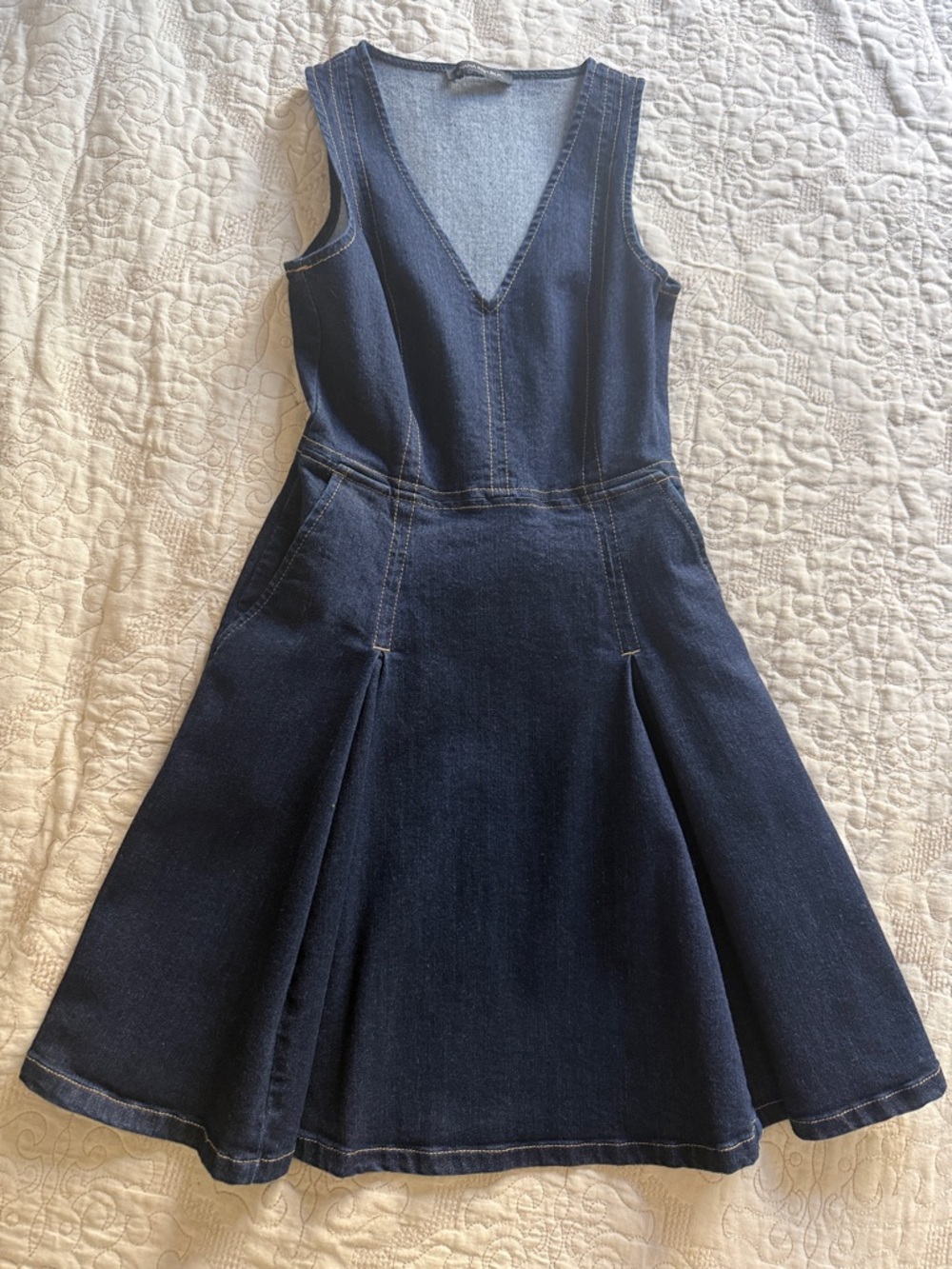 Banana Republic Dark Indigo Denim Mini Dress